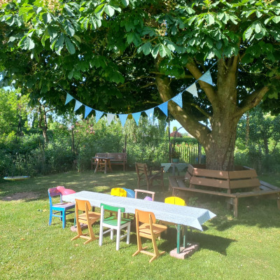 Feiern im Glücksgarten