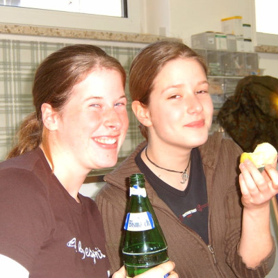 2003 bei unserer Ausbildung zur Krankenschwester